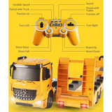 Benz RC Semi Truck and Trailer 1:20 Scale