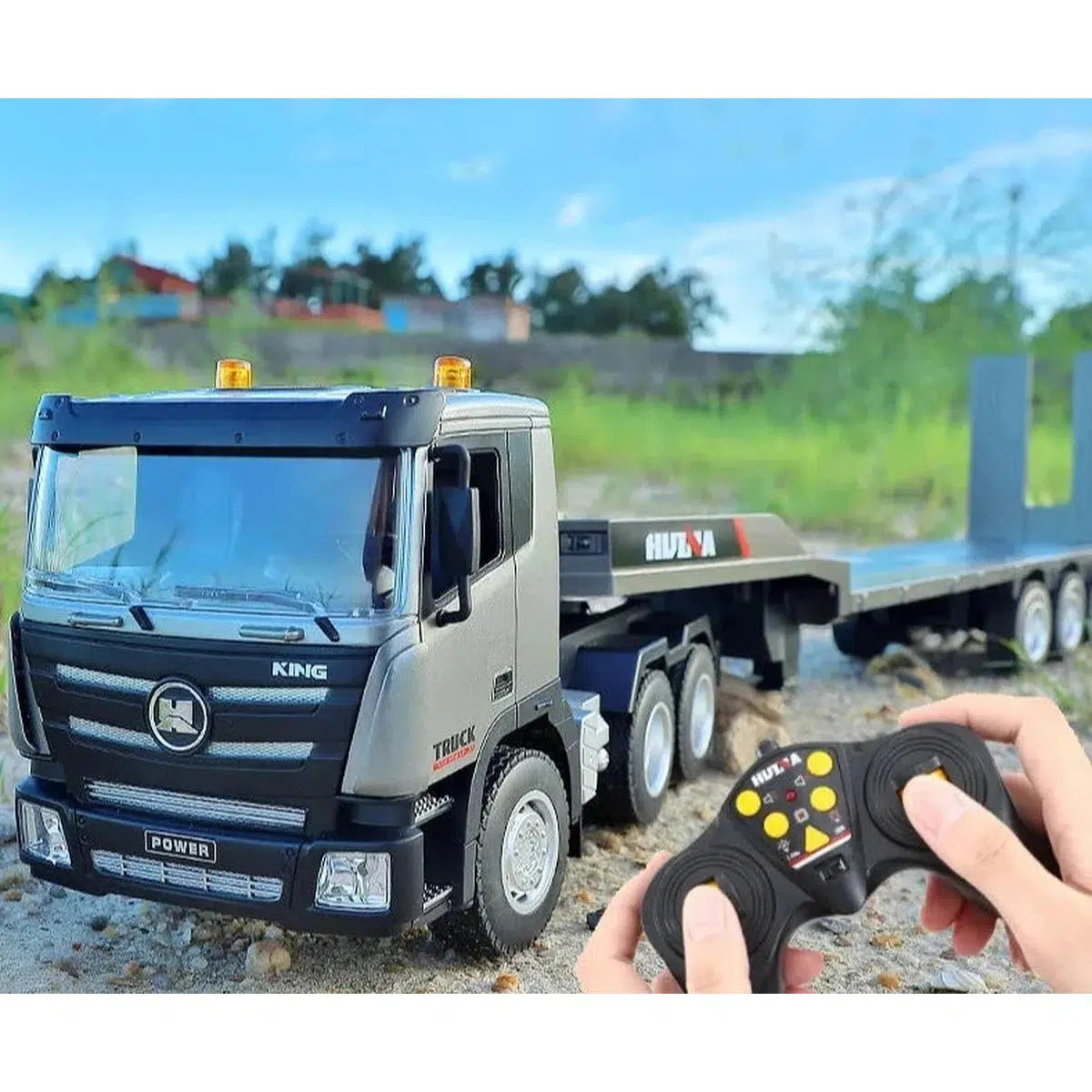 Mercedes Rc Truck and Trailer 1:24 Scale