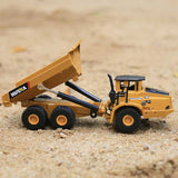 1/50 Scale Articulating Gravel Cat Dump Truck Toy