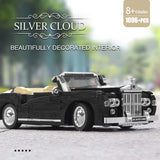 1096 Piece 1964 Sliver Cloud Car Model Set