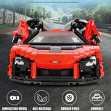 1182 Piece Senna Super Car Model Set