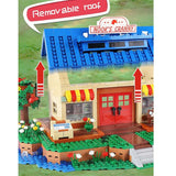 1225 Piece Model Forest House Set