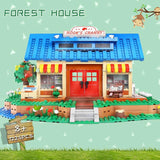 1225 Piece Model Forest House Set