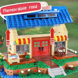 1225 Piece Model Forest House Set