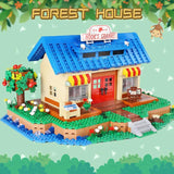 1225 Piece Model Forest House Set