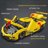 1341 Piece Regera Super Car Model Set