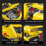 1341 Piece Regera Super Car Model Set
