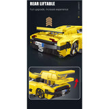1341 Piece Regera Super Car Model Set