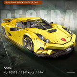 1341 Piece Regera Super Car Model Set
