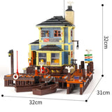 1460 Piece Model Fishing Shack Set