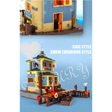 1460 Piece Model Fishing Shack Set