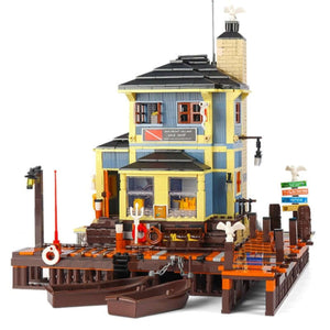 1460 Piece Model Fishing Shack Set