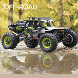 1879 PCS Technical Like Offroad Rally Truck Remote Control Model Set