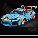 1883 PCS Technical Like Germain 911 Coupe Remote Control Model Set