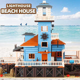 2375 Piece Lighthouse and beach house model set.