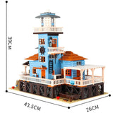 2375 Piece Lighthouse and beach house model set.