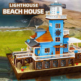 2375 Piece Lighthouse and beach house model set.