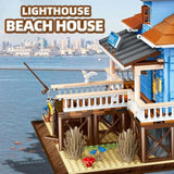 2375 Piece Lighthouse and beach house model set.