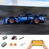 2435 Piece Technical German 964 Racing Car Remote Control Model Set