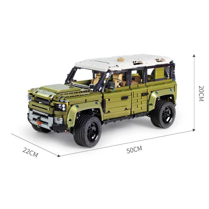 2668 Piece Technical Like 4 Door Defender Model Set