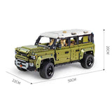 2668 Piece Technical Like 4 Door Defender Model Set
