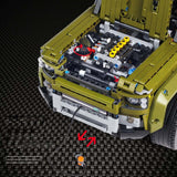 2668 Piece Technical Like 4 Door Defender Model Set