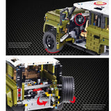 2668 Piece Technical Like 4 Door Defender Model Set