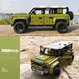 2668 Piece Technical Like 4 Door Defender Model Set