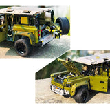 2668 Piece Technical Like 4 Door Defender Model Set
