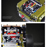 2668 Piece Technical Like 4 Door Defender Model Set