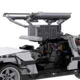 2716 Piece Technical Time Machine Model Set Car