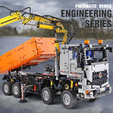 2819 Piece Technical Remote Control Construction Boom Truck Model Set