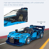 300-400 Piece Model Car Set with Display Case.