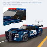 300-400 Piece Model Car Set with Display Case.