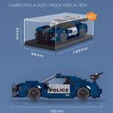 300-400 Piece Model Car Set with Display Case.