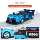 300-400 Piece Model Car Set with Display Case.