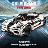 3063 Piece Technical Koenigsegg Super Car Model Set