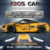 3149 Piece Technical 720s Remote Control Model Set