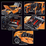 3249 Piece Technical Raptor Truck Model Set