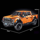 3249 Piece Technical Raptor Truck Model Set