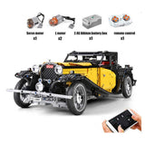 3564 Piece Remote Controlled 1930's Vintage t50 Car Model Set
