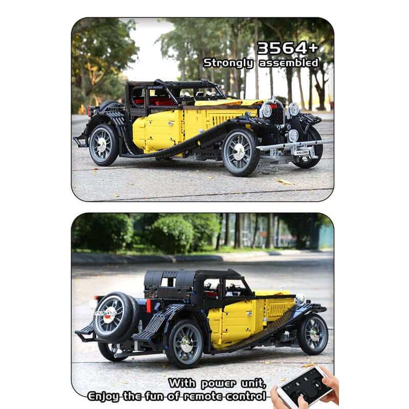 3564 Piece Remote Controlled 1930's Vintage t50 Car Model Set