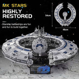 3663 Piece Droid Battleship With Stand Model Set
