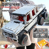3686 Piece Technical Remote ControlG700 6x6 Model Set