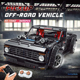 3695 Piece Technical Remote Control Low Rider Truck Model Set