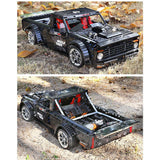 3695 Piece Technical Remote Control Low Rider Truck Model Set