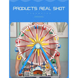 3836 Piece Technical Remote Control LED Ferris Wheel Model Set