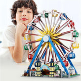 3836 Piece Technical Remote Control LED Ferris Wheel Model Set