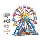 3836 Piece Technical Remote Control LED Ferris Wheel Model Set