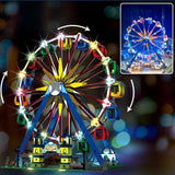 3836 Piece Technical Remote Control LED Ferris Wheel Model Set
